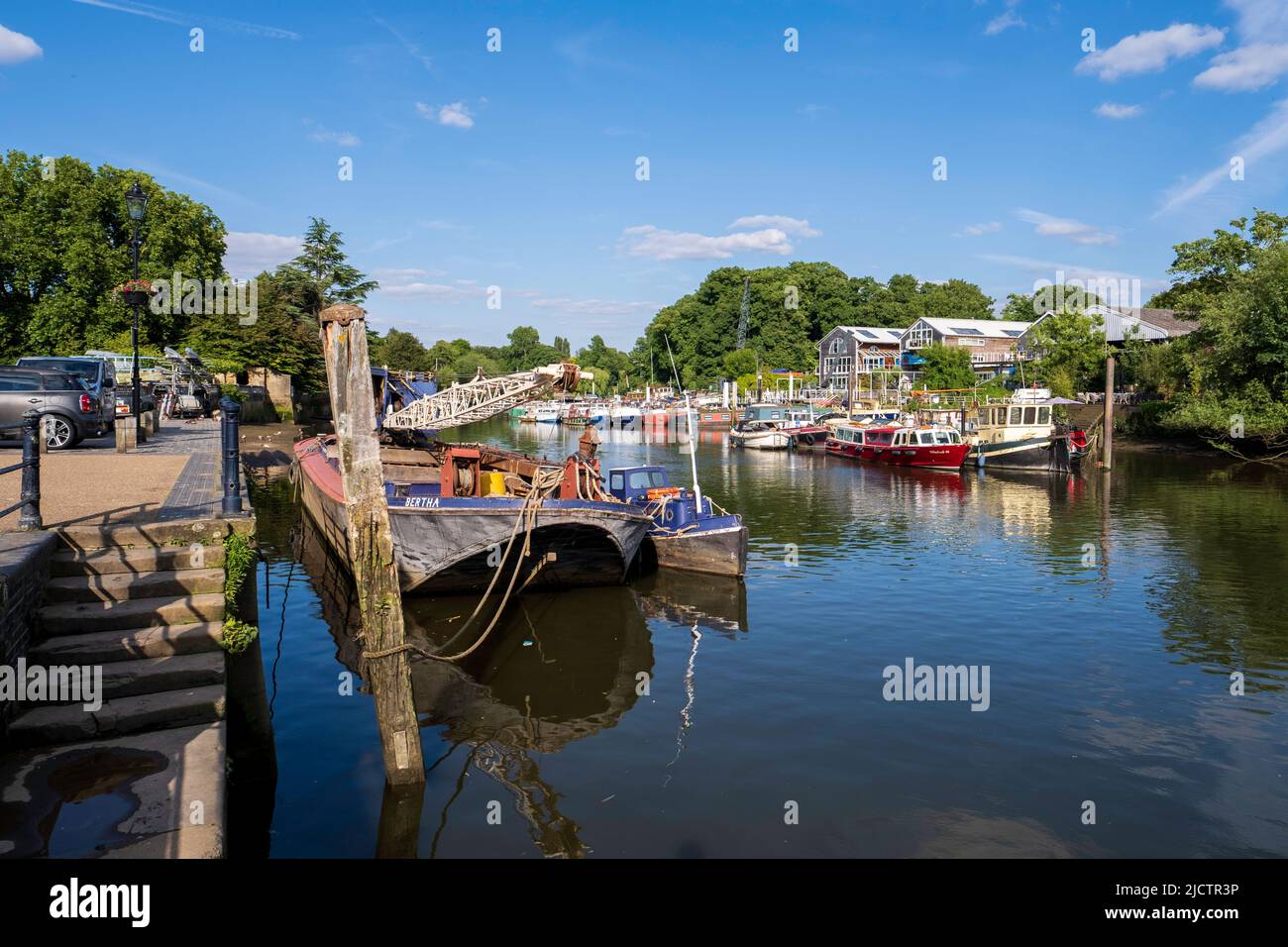 River Thames, Twickenham, London, United Kingdom Stock Photo