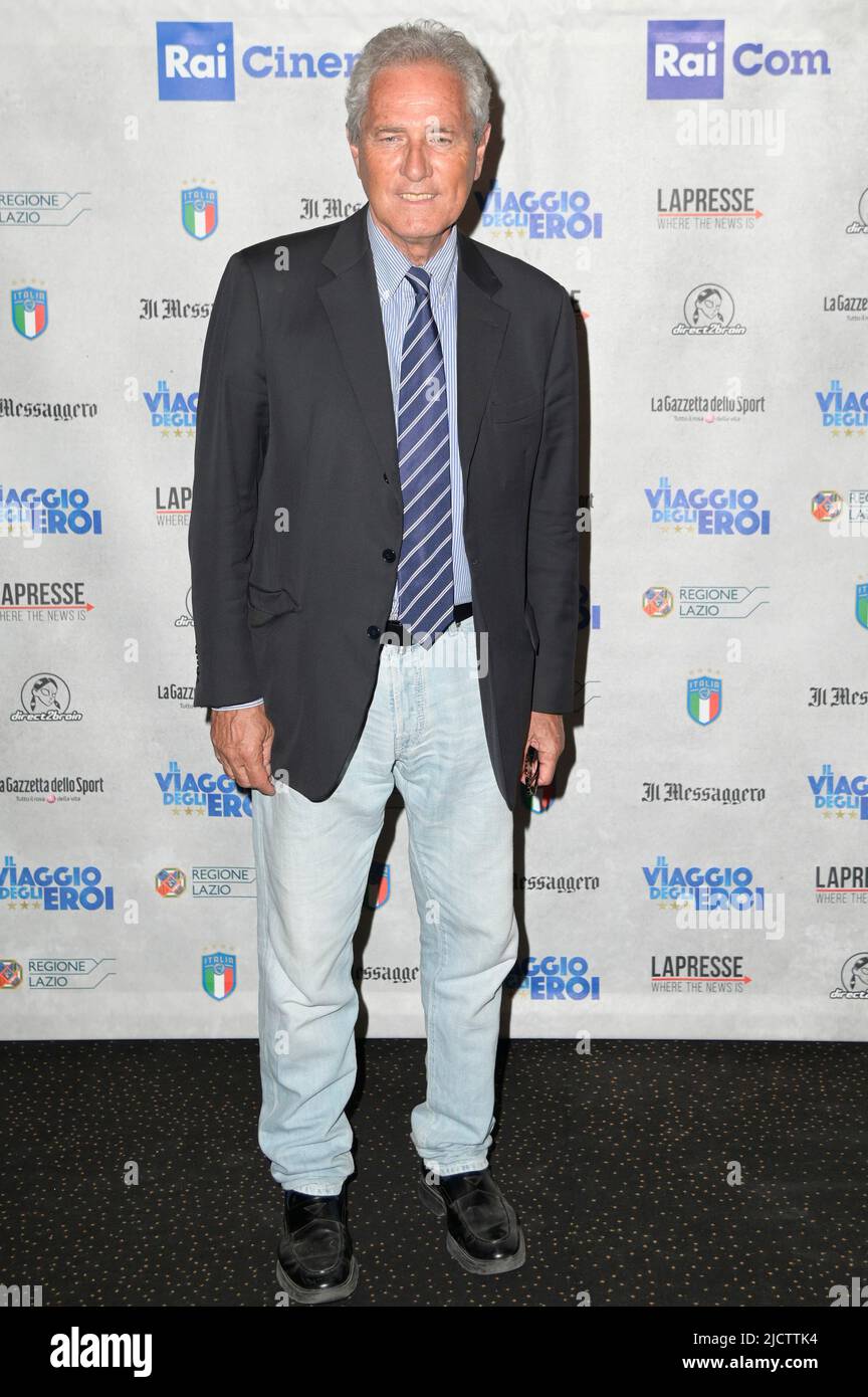 Francesco Rutelli attends the premiere of the movie Il viaggio degli ...