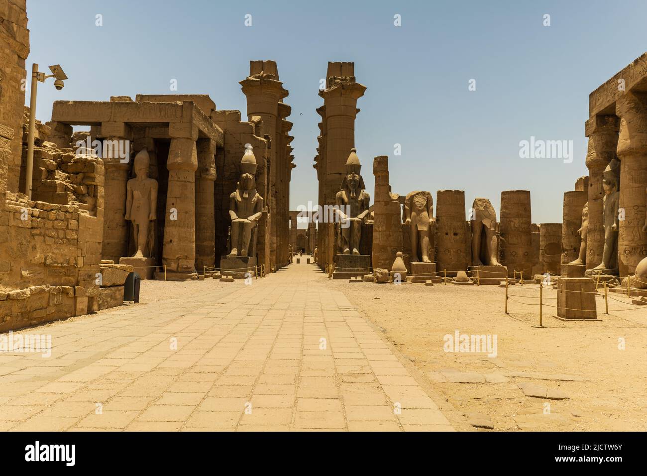 Karnak Temple. Luxor, Egypt Stock Photo