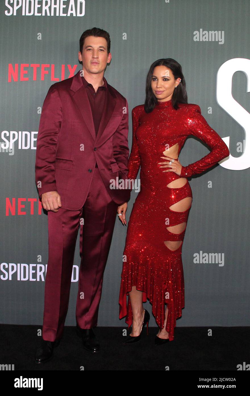 New York, NY, USA. 15th June, 2022. Miles Teller and Jurnee Smollett at