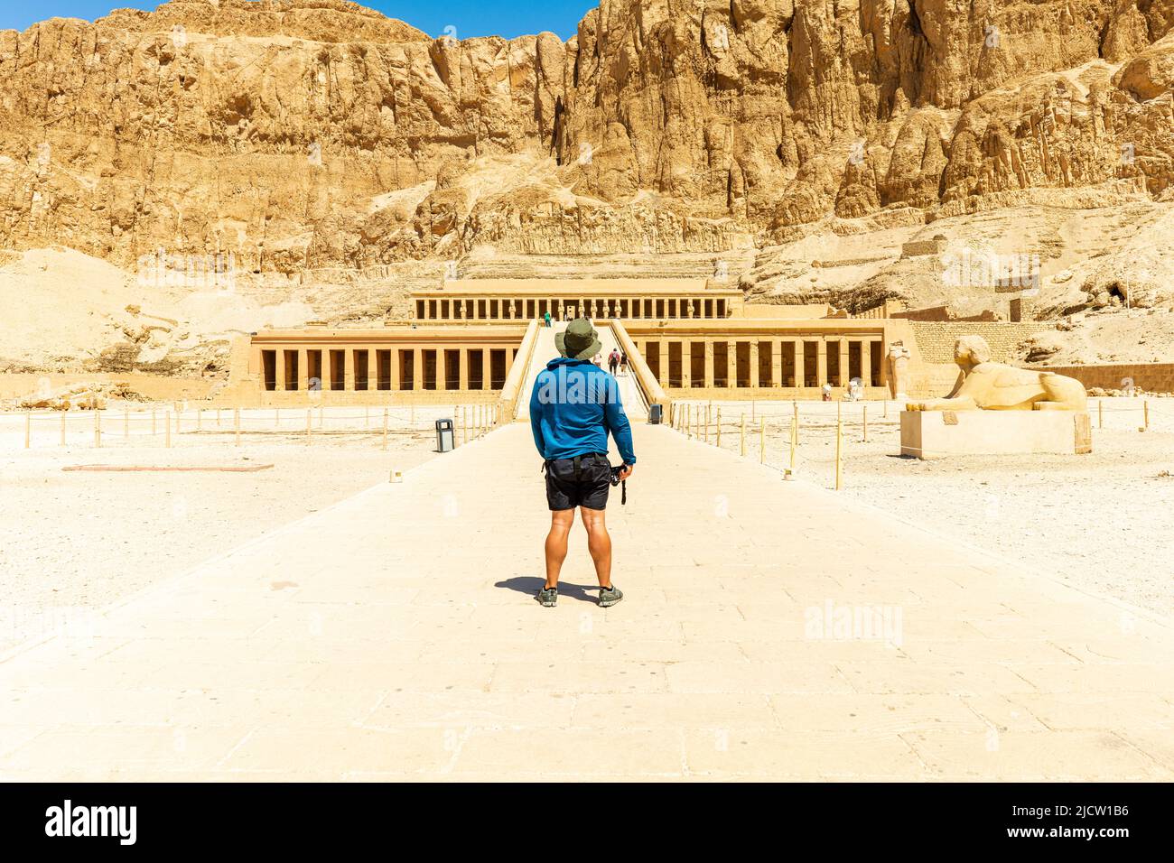 The Valley of the Queens. Luxor, Egypt Stock Photo