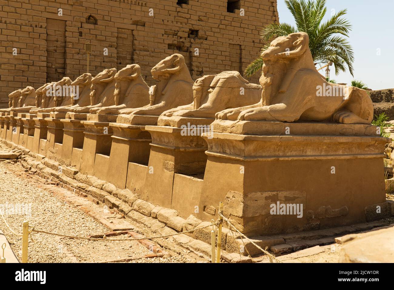 Karnak Temple. Luxor, Egypt Stock Photo