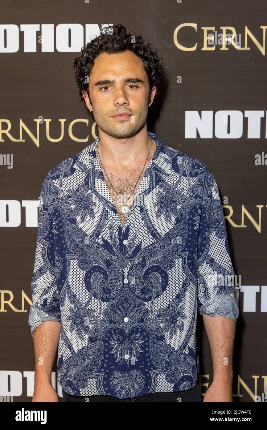 London, UK. 15th June, 2022. Game of Thrones actor, Toby Sebastian attends the Notion 91 Issue Launch Party at Amazing Grace in London. Credit: SOPA Images Limited/Alamy Live News Stock Photo