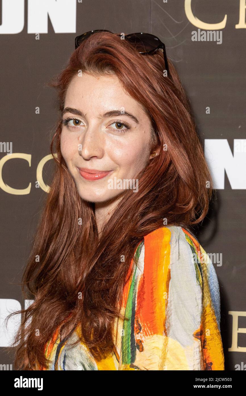 London, UK. 15th June, 2022. Killing Eve Actor, Coline Atterbury attends the Notion 91 Issue Launch Party at Amazing Grace in London. Credit: SOPA Images Limited/Alamy Live News Stock Photo