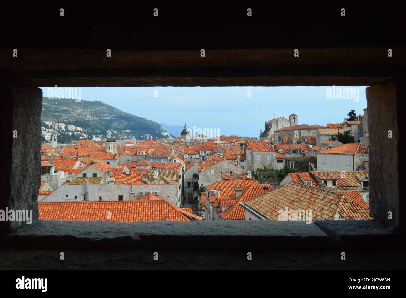 Dubrovnik landscape Stock Photo