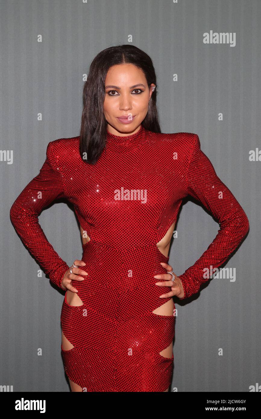 New York, NY, June 15, 2022. Jurnee Smollett attends the SPIDERHEAD New