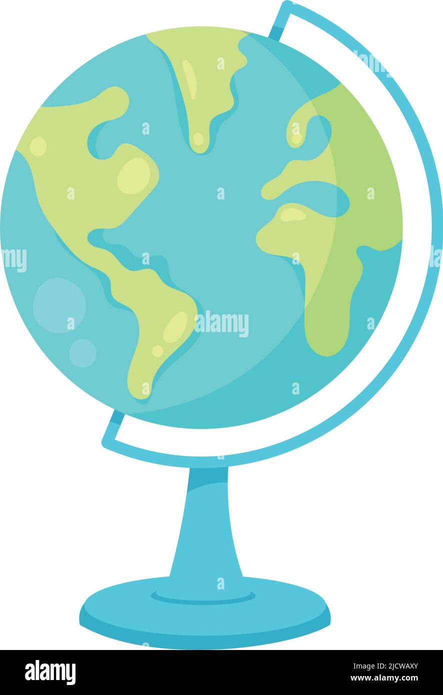 earth map school supply equipment Stock Vector Image & Art - Alamy