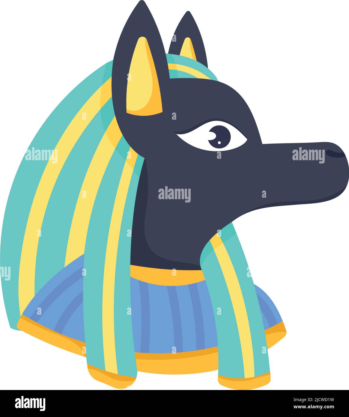 egyptian culture dog statue icon Stock Vector Image & Art Alamy