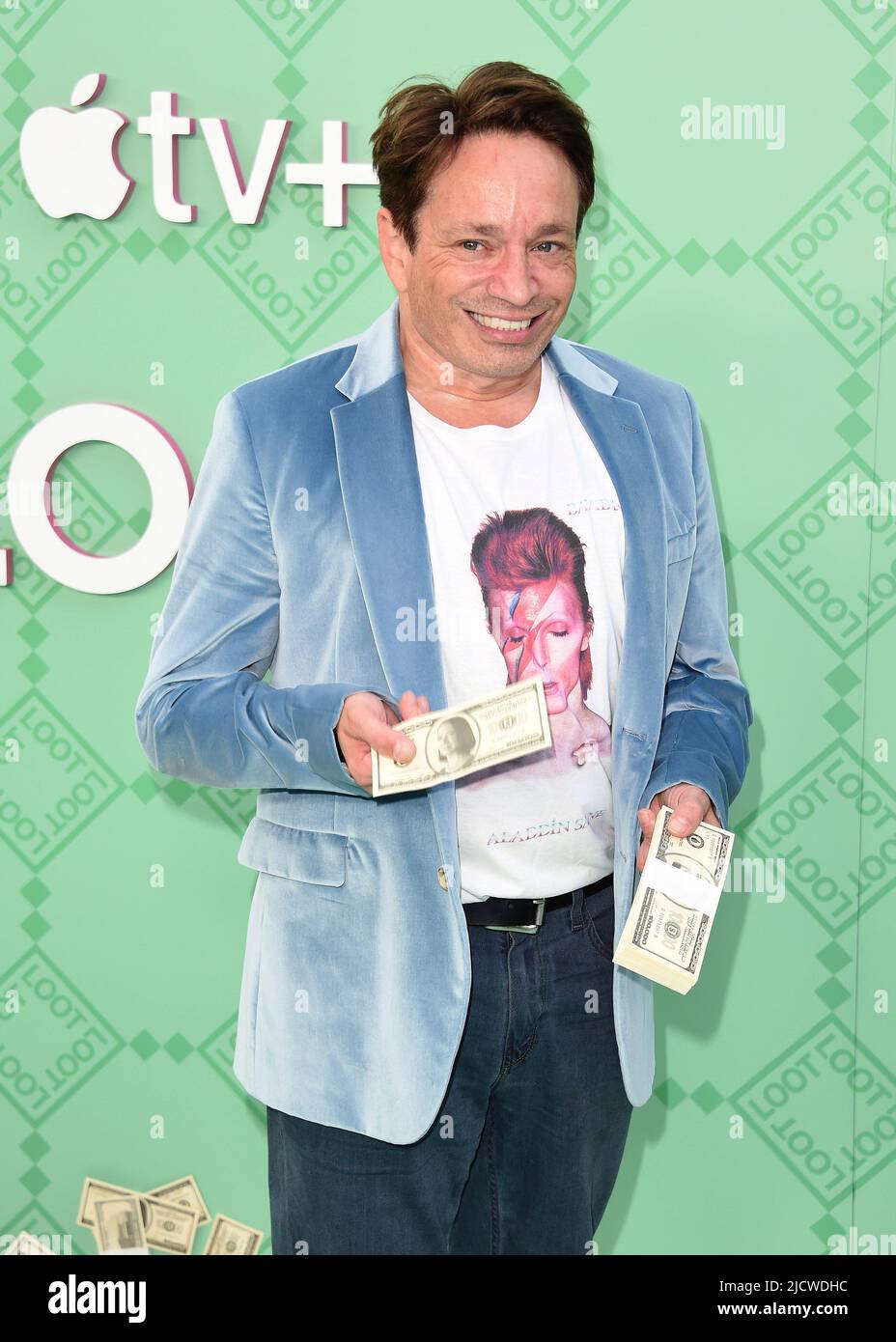 Los Angeles, California, 15 June 2022 - Chris Kattan walking on the red