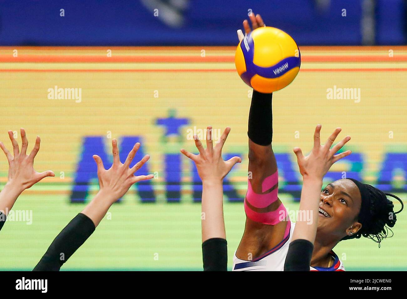 fivb volleyball womens nations league 2022 live