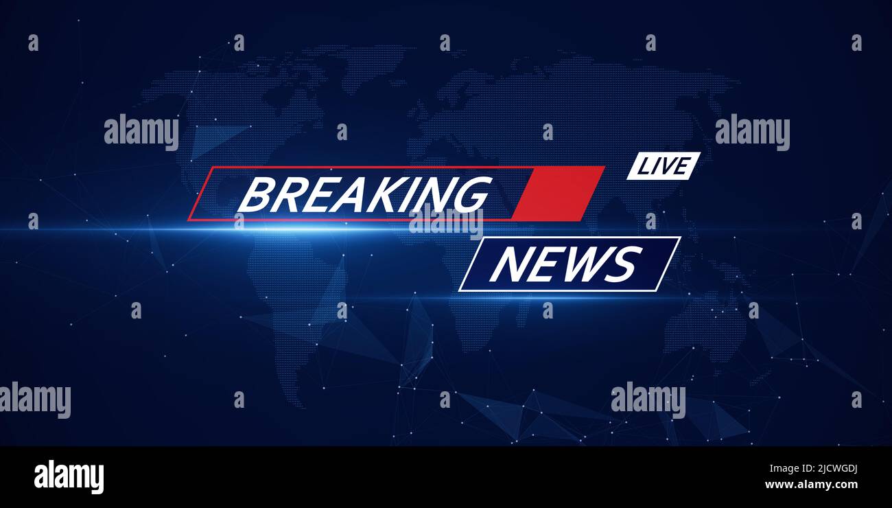 Tv news screen layout hires stock photography and images Alamy