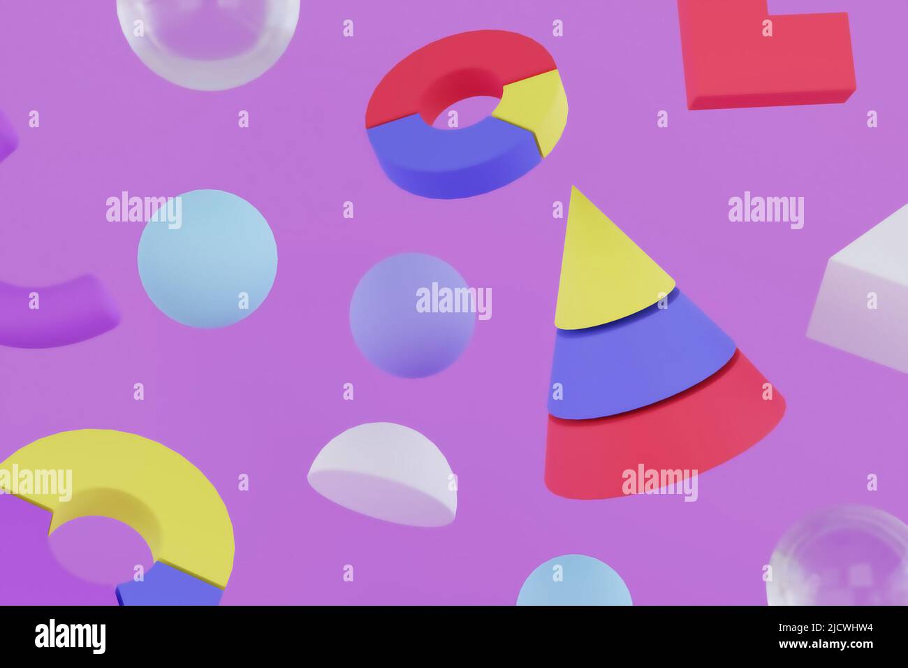 Geometry and 3d shapes hi-res stock photography and images - Alamy