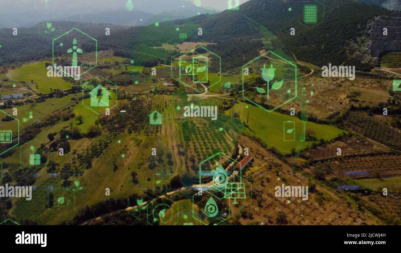 Environmental technology concept. Sustainable development goals. SDGs ...