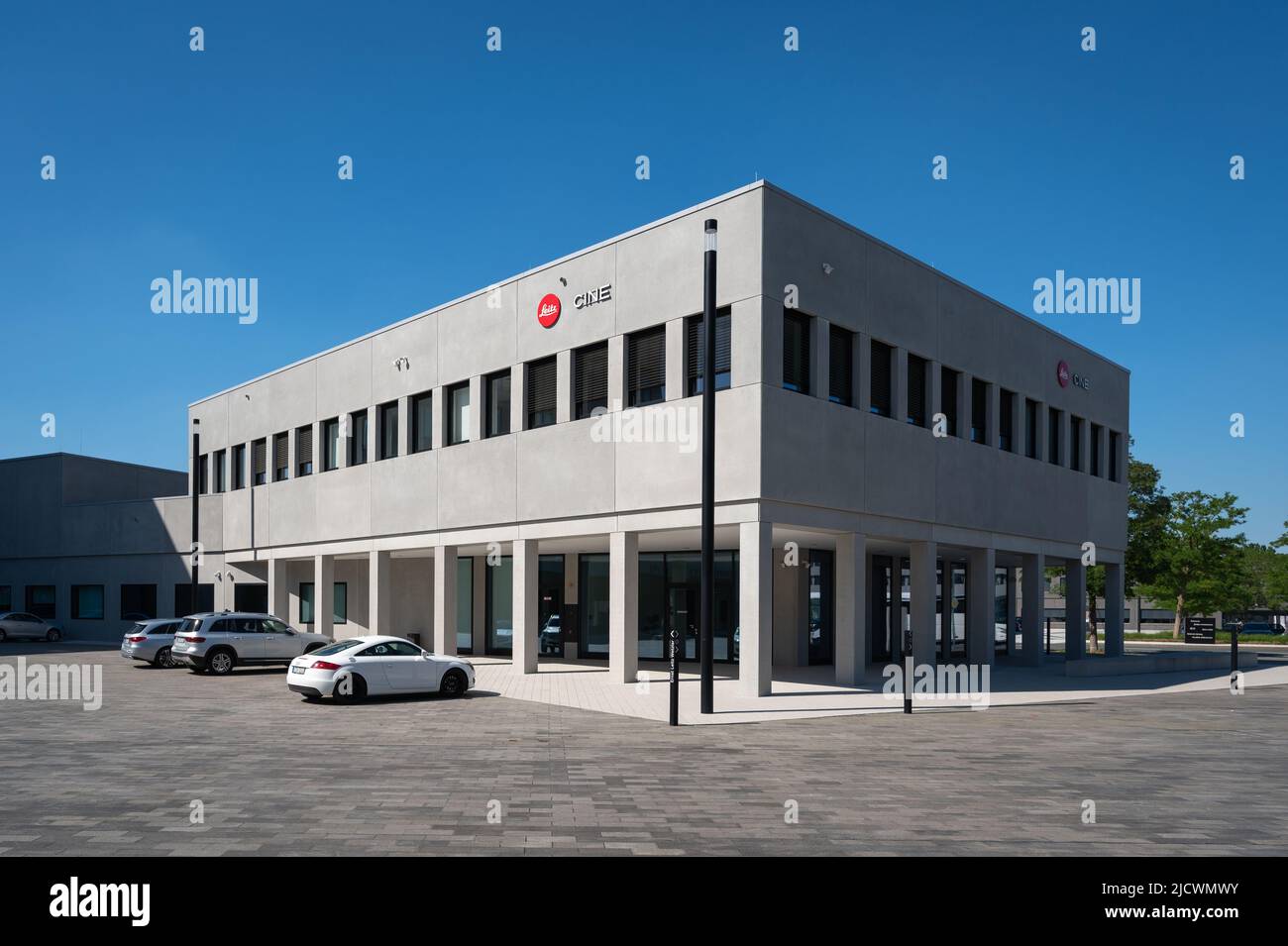 Wetzlar, Germany - June 16, 2022: Leica Headquarter Germany and Factory Stock Photo