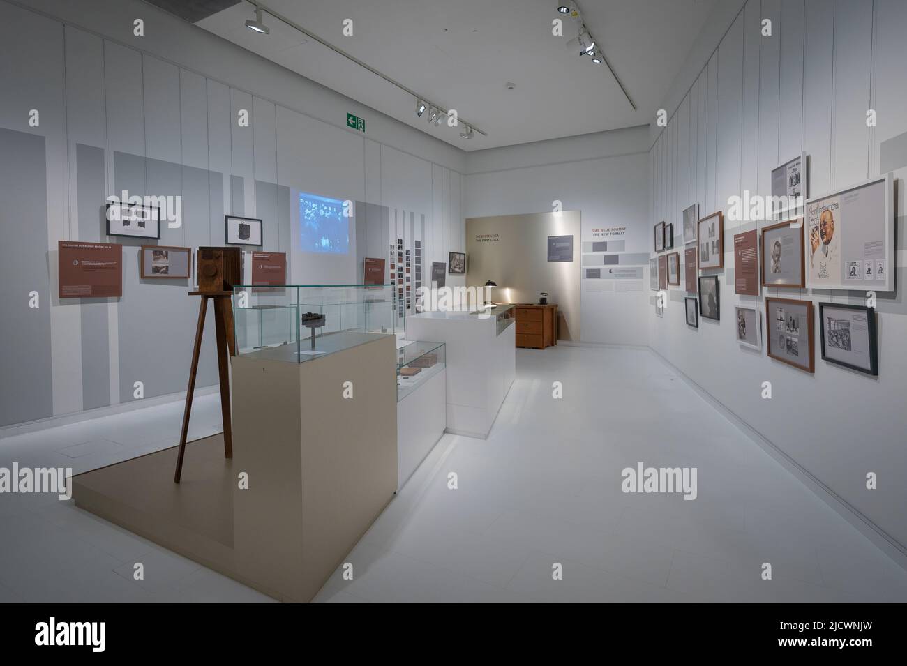 Wetzlar, Germany - June 16, 2022: Interior of Leica Park and Galleries Stock Photo