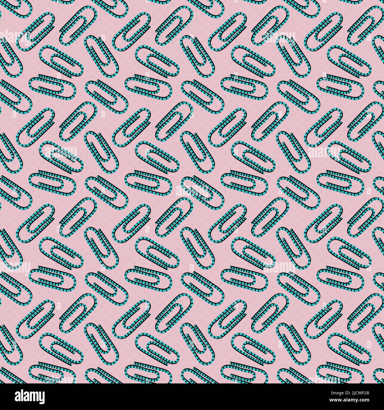 File Clip Pattern Seamless metallic clip pattern for kids and school and fabrics and ...