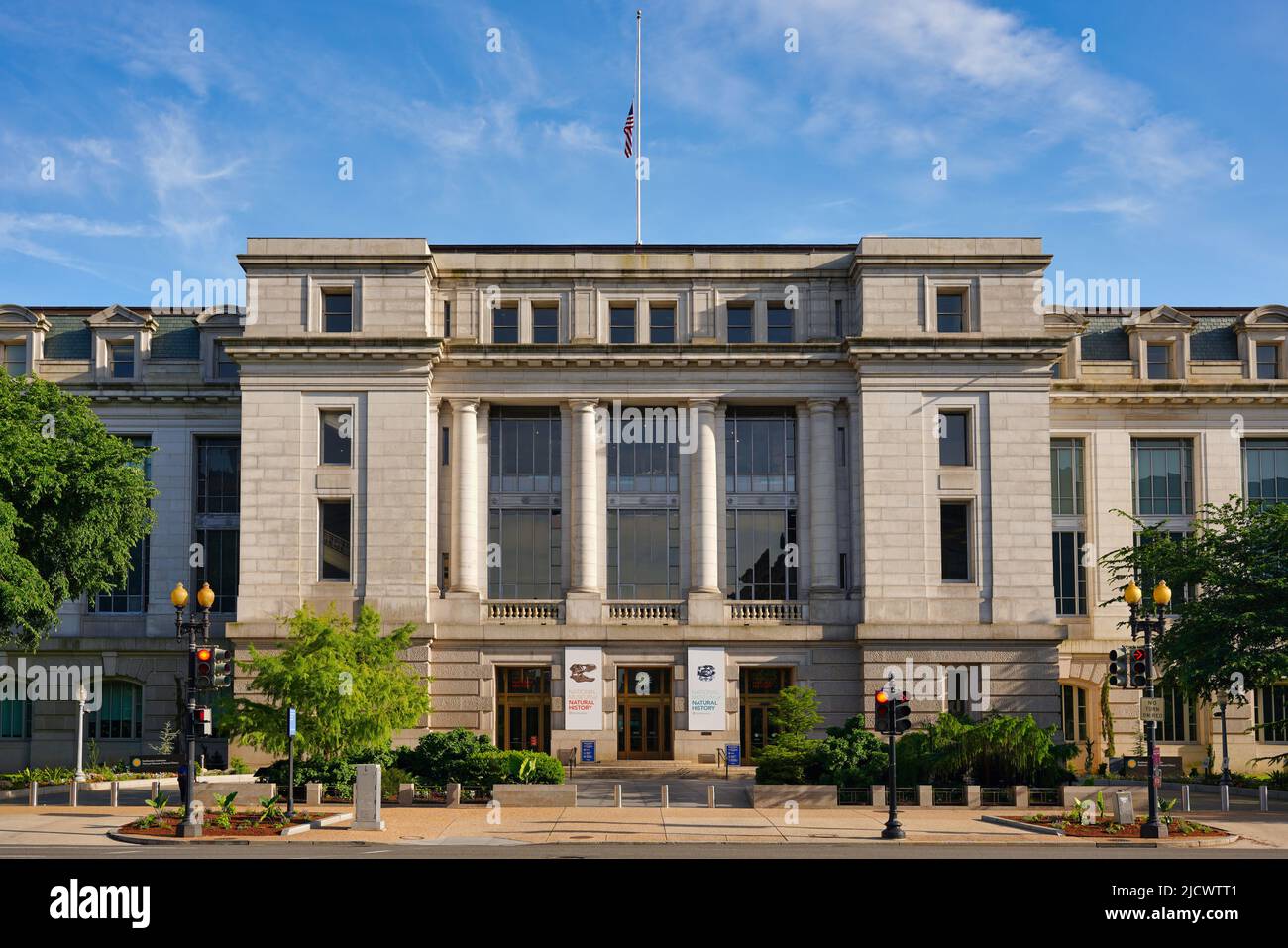 National Museum of Natural History in Washington, D.C., USA. Natural History museum administered by the Smithsonian Institution. Stock Photo