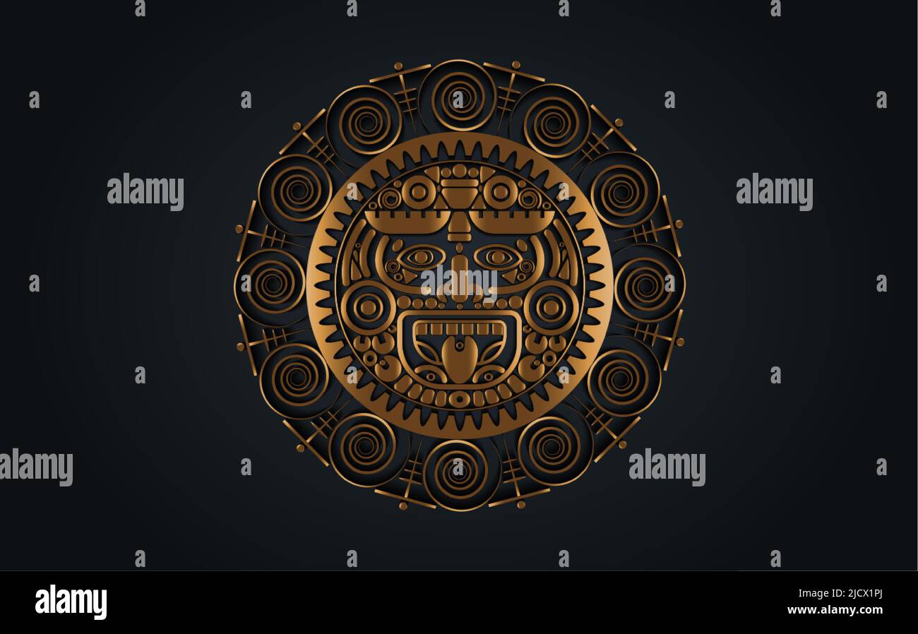 Aztec gold ancient hi-res stock photography and images - Alamy