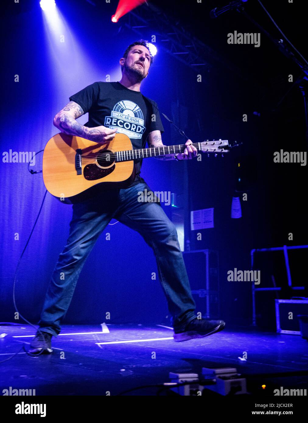 Frank Turner Live In Liverpool 2022 Stock Photo