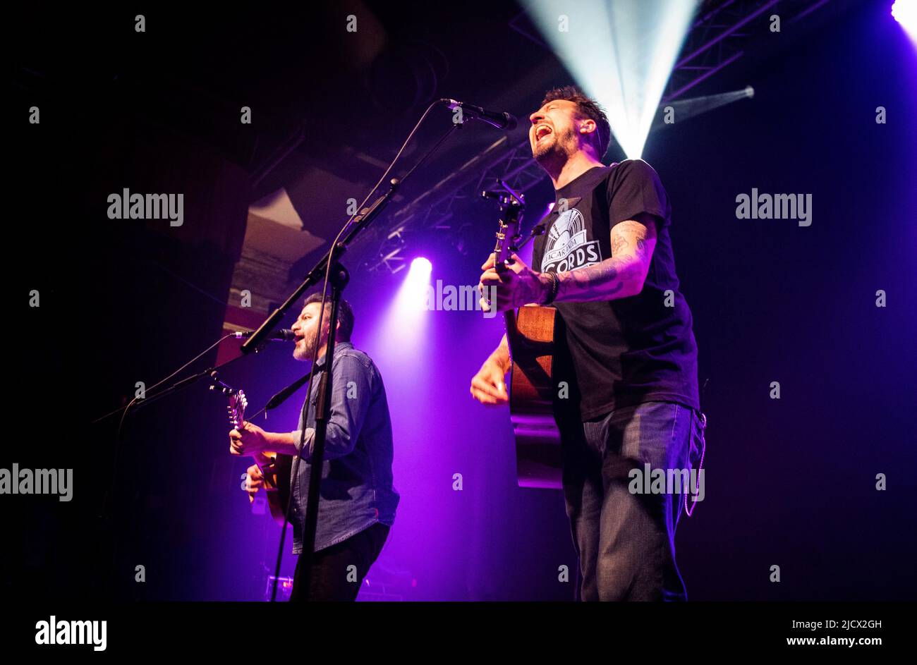 Frank Turner Live In Liverpool 2022 Stock Photo
