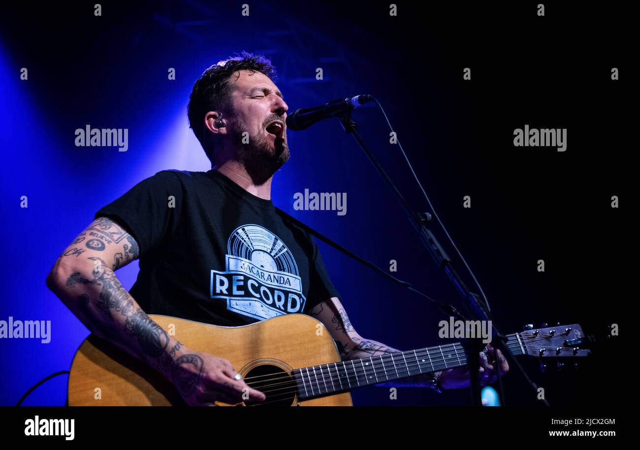 Frank Turner Live In Liverpool 2022 Stock Photo