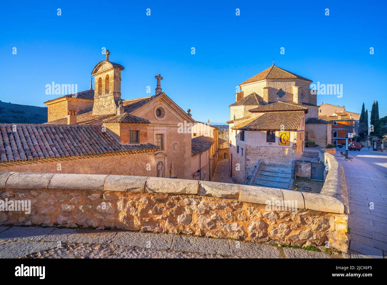 St. Peter's Church, Cuenca, UNESCO World Heritage Site, Castile-La Mancha, Spain, Europe Stock Photo