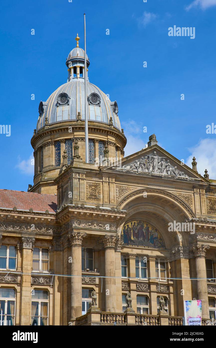 Council House, Victoria Square, Birmingham, West Midlands, England, United Kingdom, Europe Stock Photo