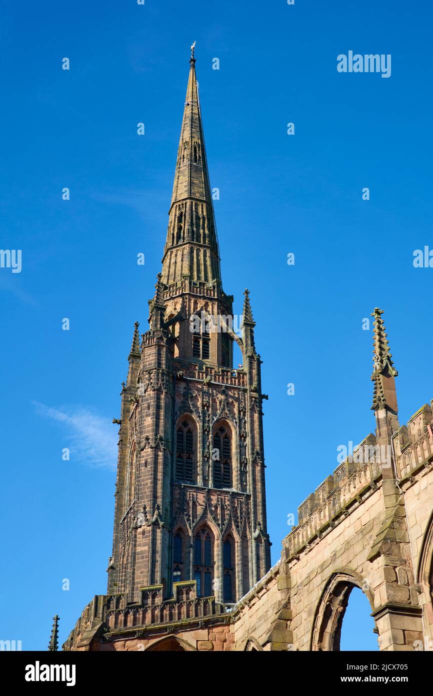 Coventry Cathedral, Coventry, West Midlands, England, United Kingdom, Europe Stock Photo