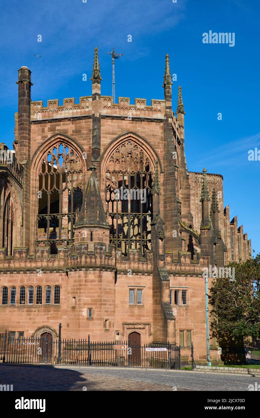 Coventry Cathedral, Coventry, West Midlands, England, United Kingdom, Europe Stock Photo