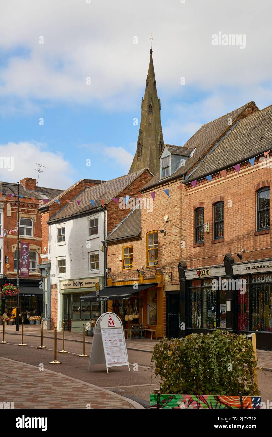 St. Martins Walk, Leicester, Leicestershire, England, United Kingdom, Europe Stock Photo