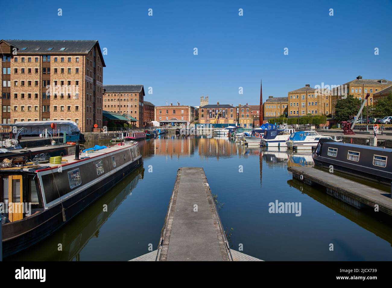 Gloucester Docks, Gloucester, Gloucestershire, England, United Kingdom, Europe Stock Photo