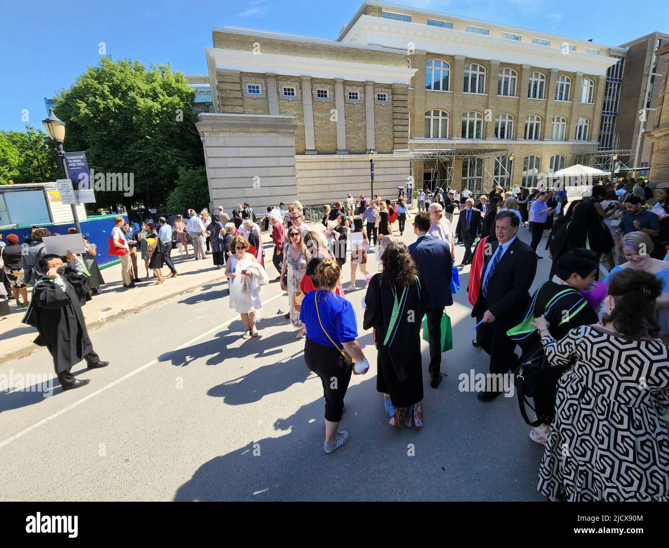 University of Toronto Convocation Hall Graduation, Toronto Stock Photo