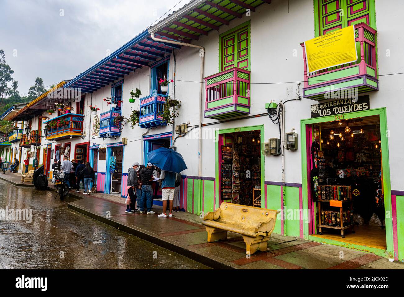 Colourful houses, Salento, UNESCO World Heritage Site, Coffee Cultural