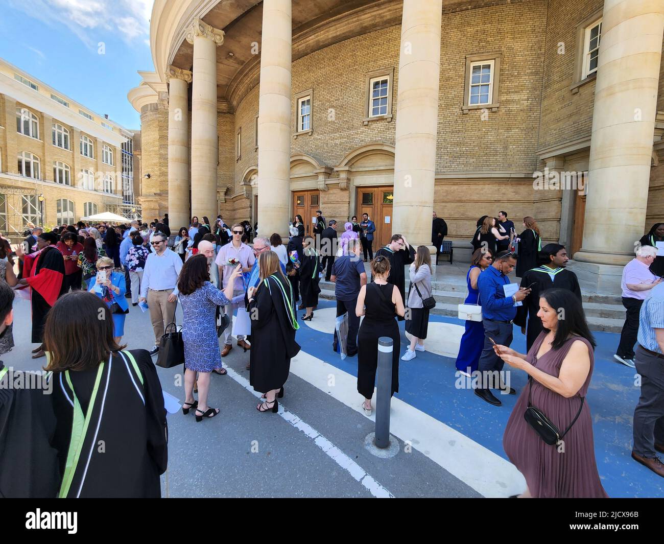 University of Toronto Convocation Hall Graduation, Toronto Stock Photo