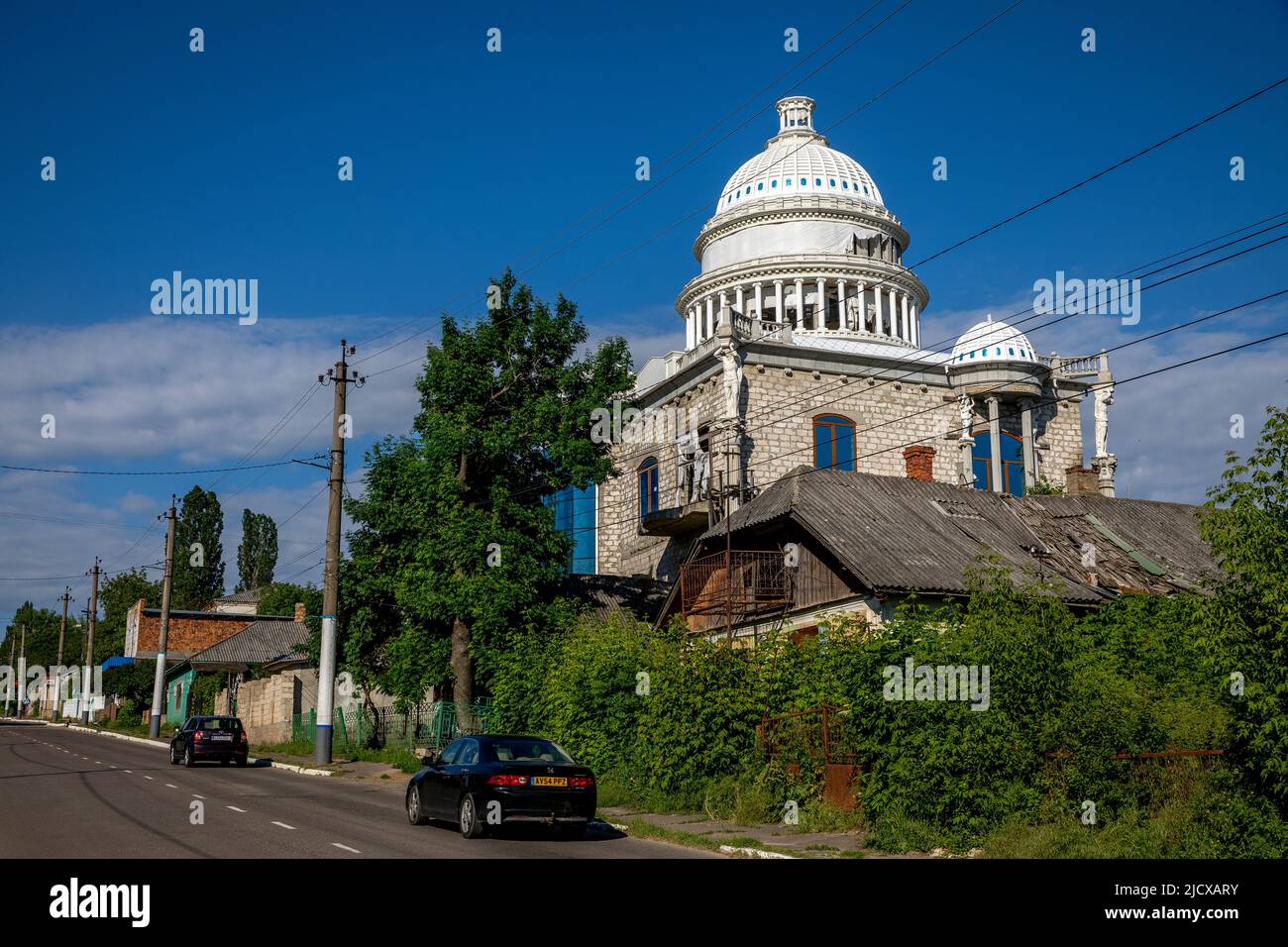 Gypsy Hill, Soroca, Moldova, Europe Stock Photo