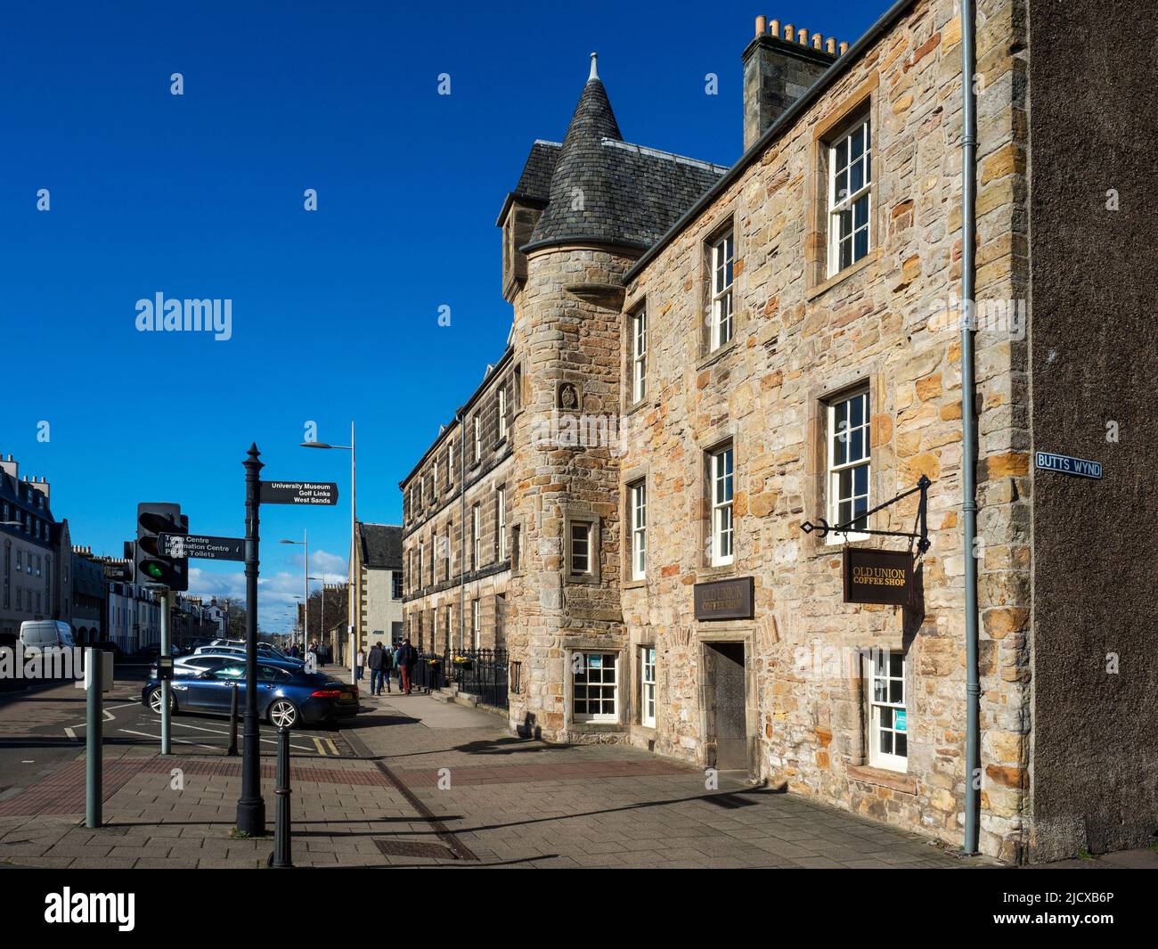 St. Andrews University Old Students Union, St. Andrews, Fife, Scotland, United Kingdom, Europe Stock Photo