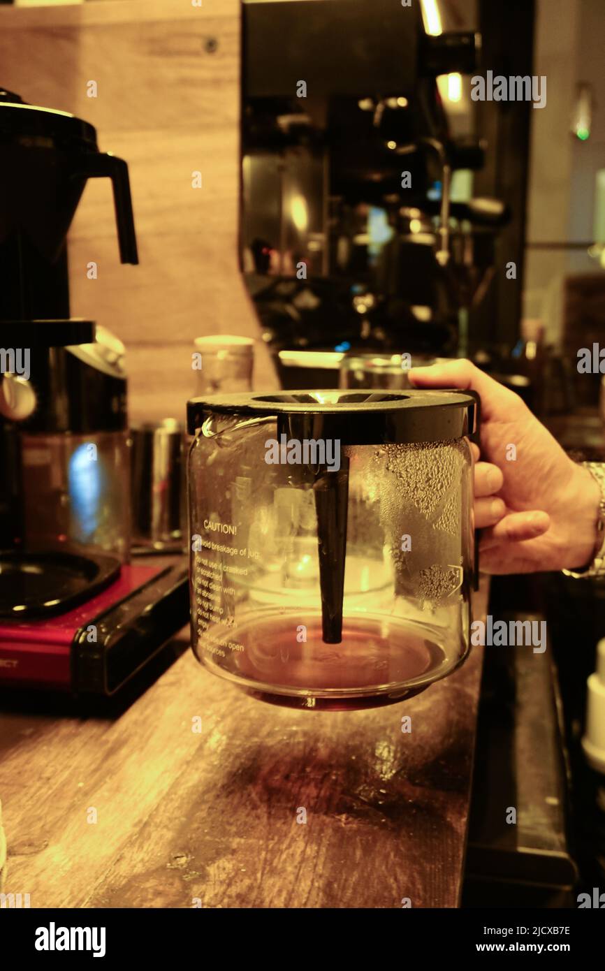 Empty coffee pot hires stock photography and images Alamy