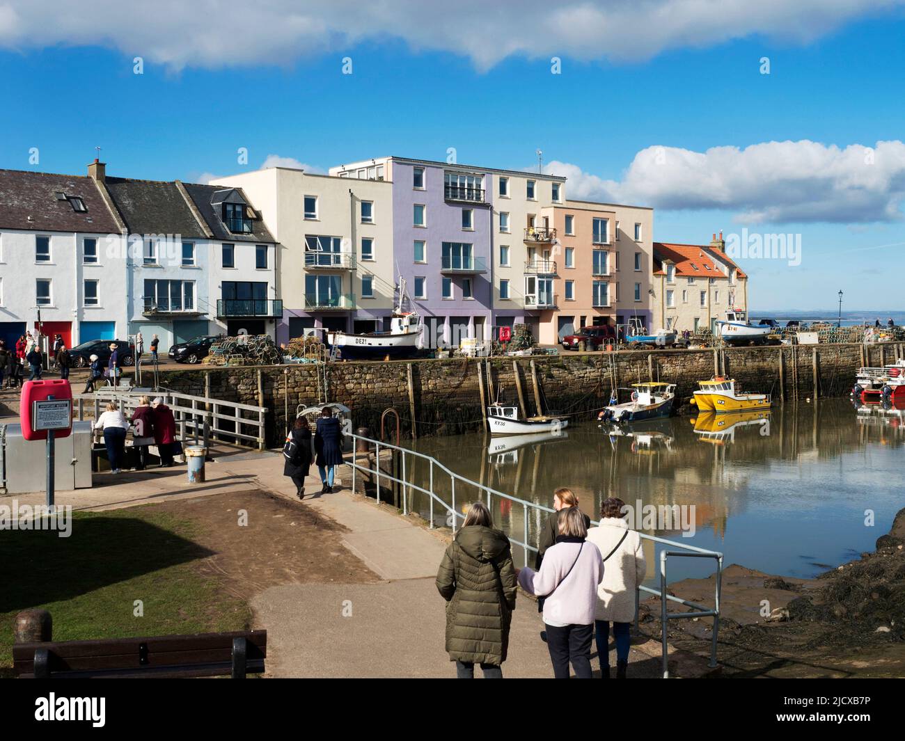 St. Andrews Harbour, St. Andrews, Fife, Scotland, United Kingdom