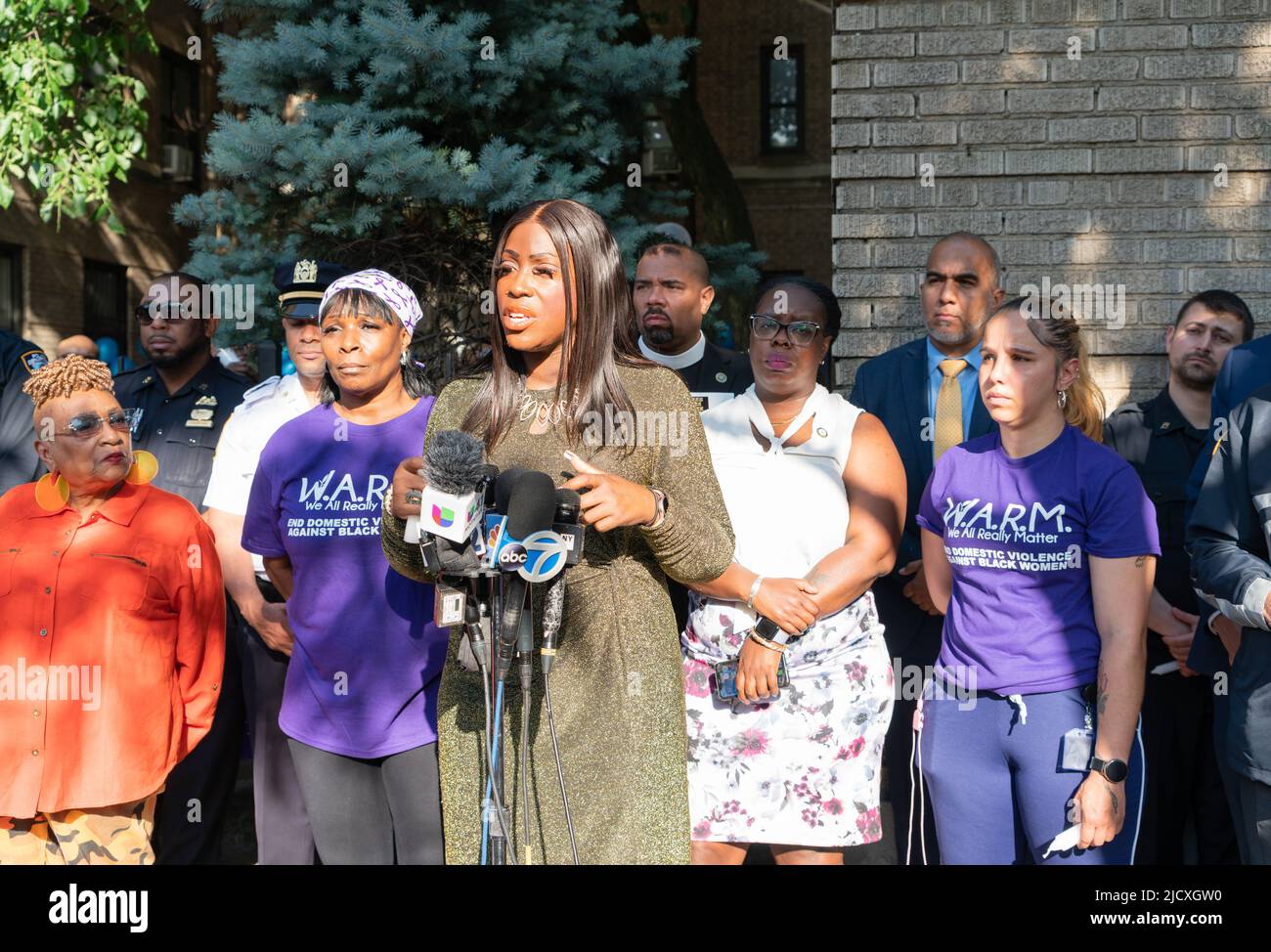 Bronx, USA. 15th June, 2022. Bronx Borough President Vanessa Gibson ...