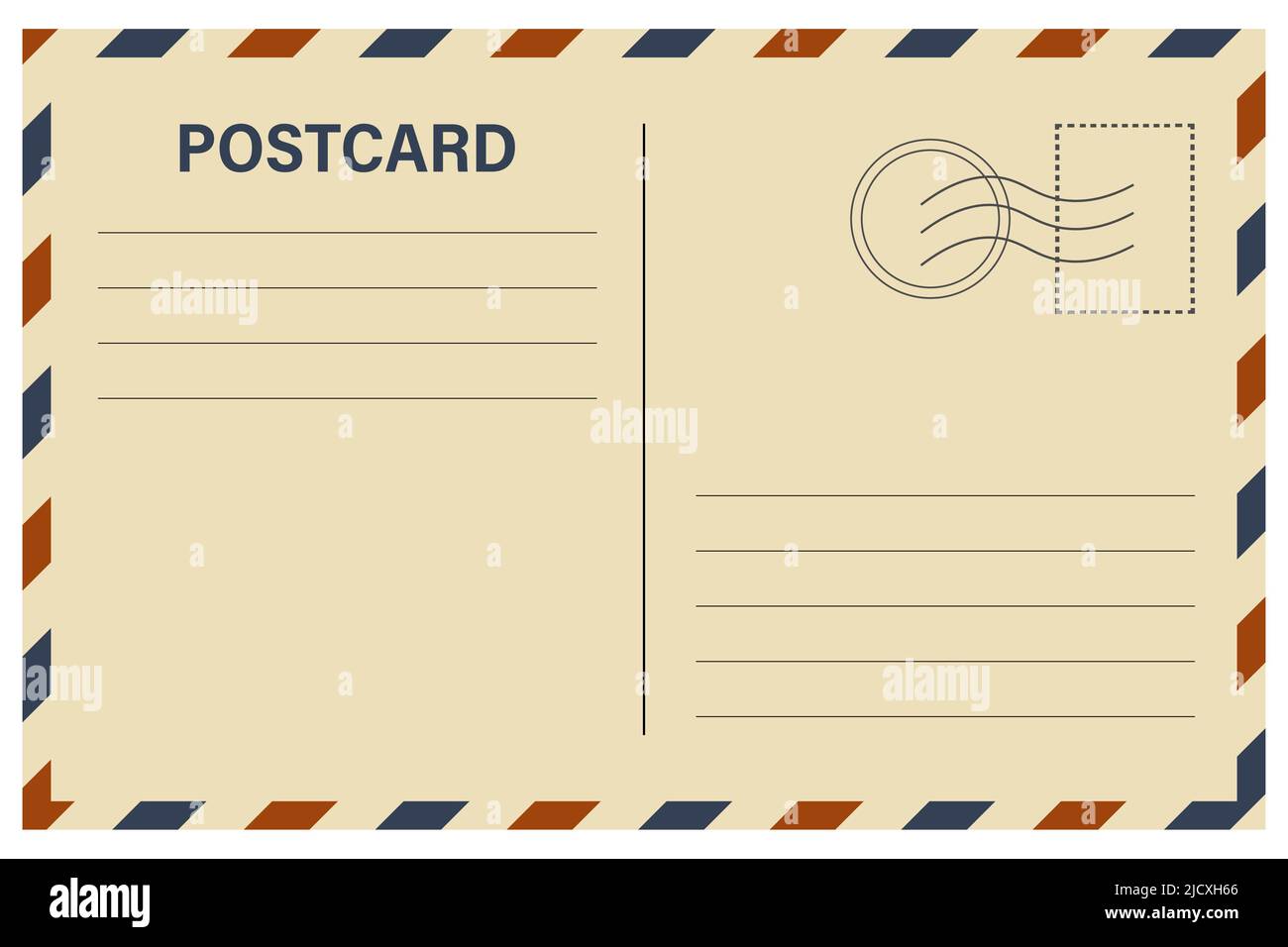 Vector postcard with white paper texture Stock Vector Image & Art Alamy