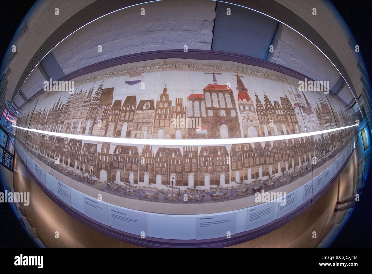 Rostock, Germany. 16th June, 2022. After extensive restoration, the 19meterlong Vicke Schorler