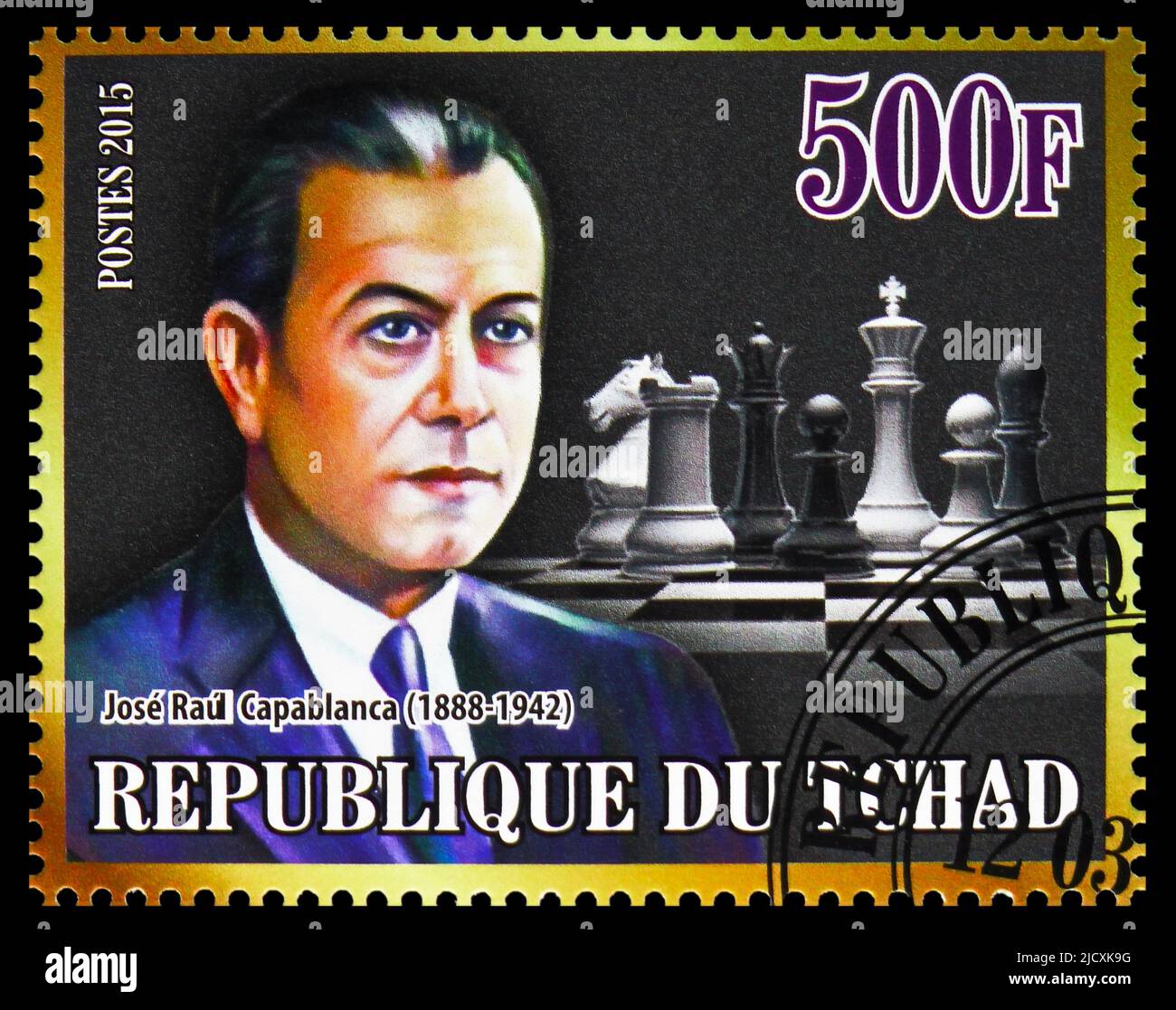Chess José Raúl Capablanca MNH Stamps 2022 Niger S/S