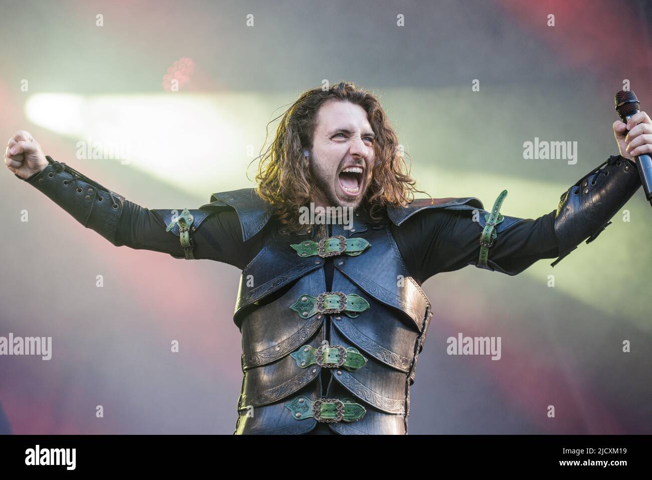 Copenhagen, Denmark. 15th June, 2022. The British power metal band