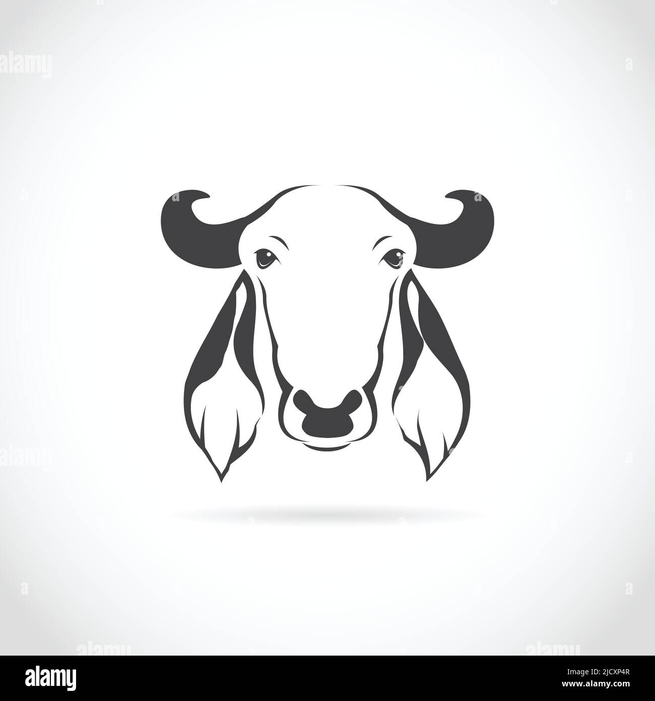 Charolais cow Stock Vector Images - Alamy, image size:1300x1390