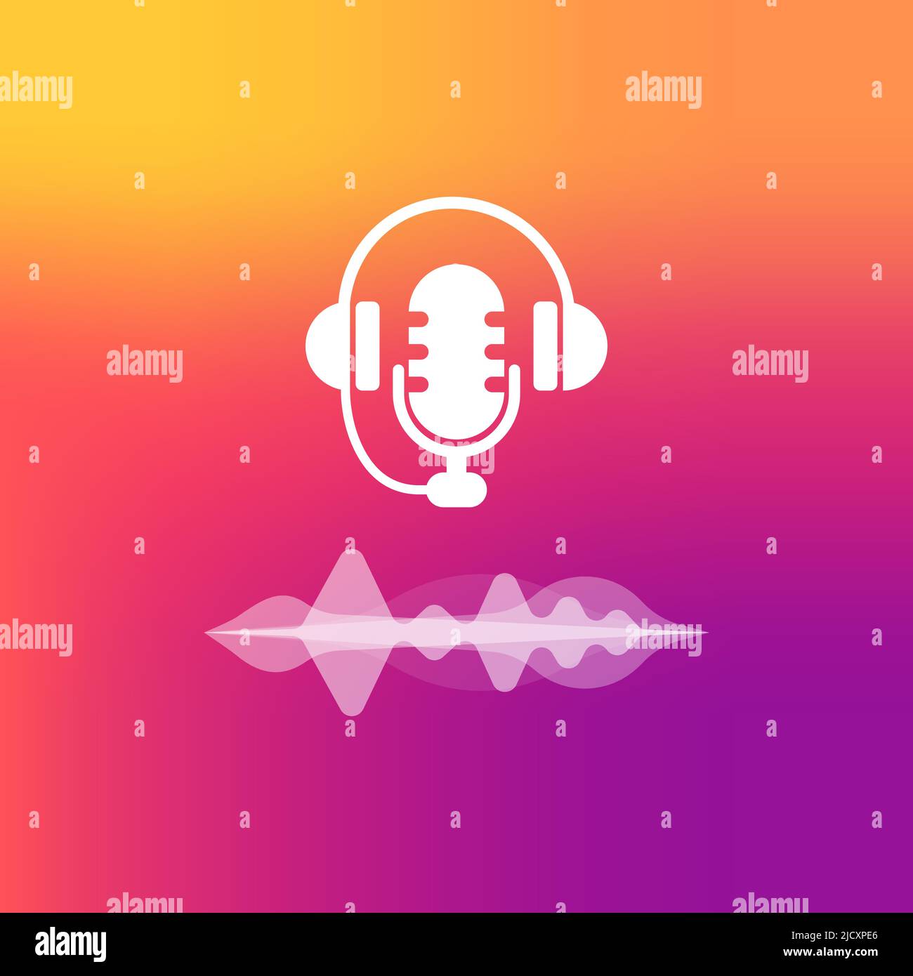 Personal assistant and voice recognition concept Stock Vector Image ...