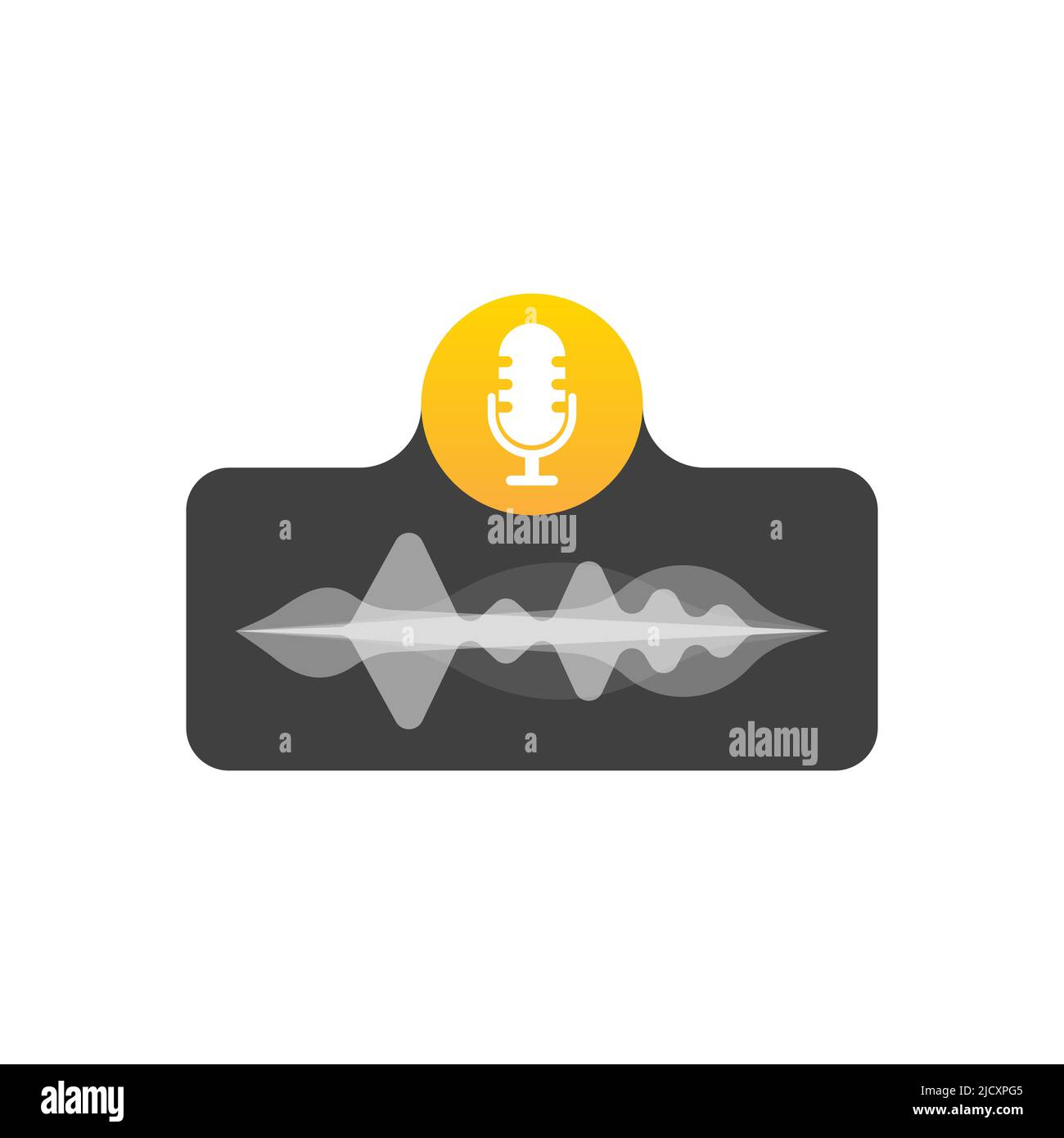 Personal assistant and voice recognition concept Stock Vector Image ...