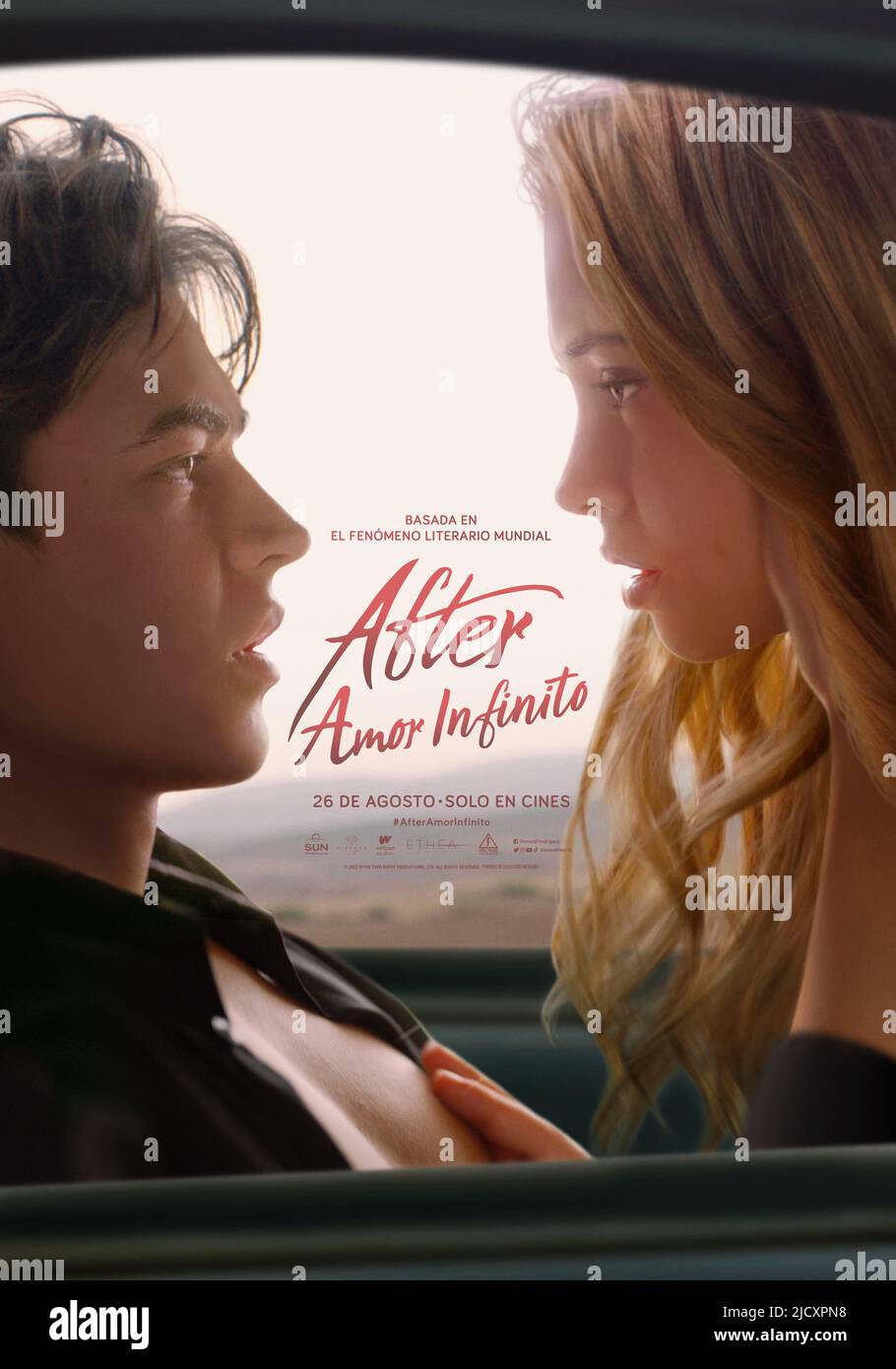 HERO FIENNES TIFFIN and JOSEPHINE LANGFORD in AFTER EVER HAPPY (2022