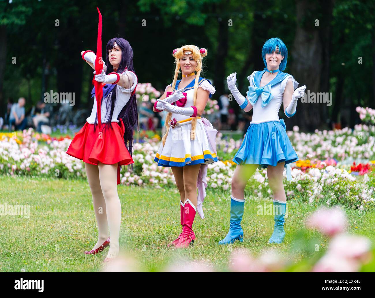 Sailor moon cosplay hi-res stock photography and images - Alamy