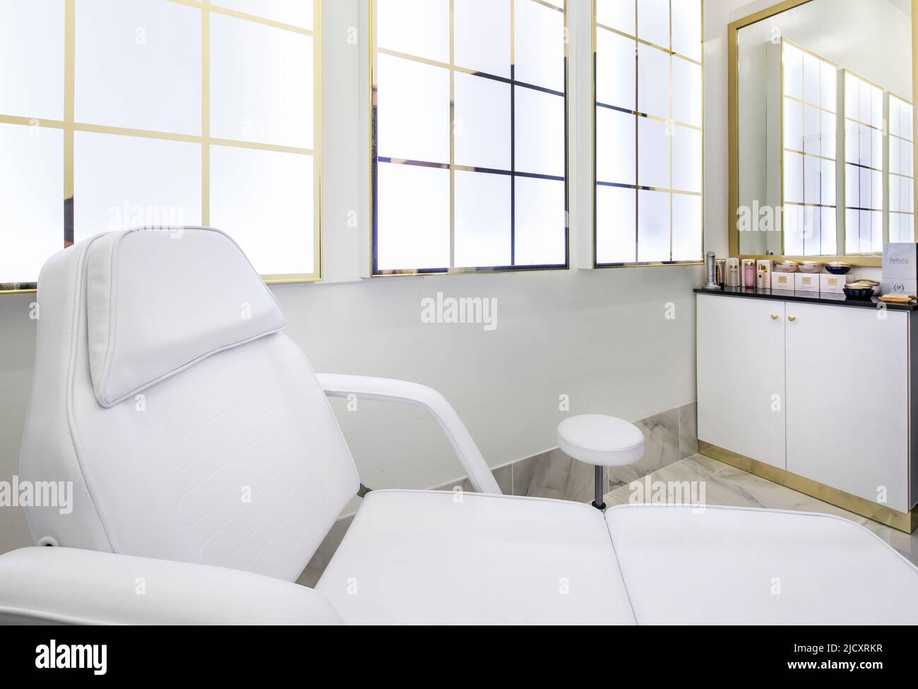 Interior of aesthetic cosmetology clinic Stock Photo