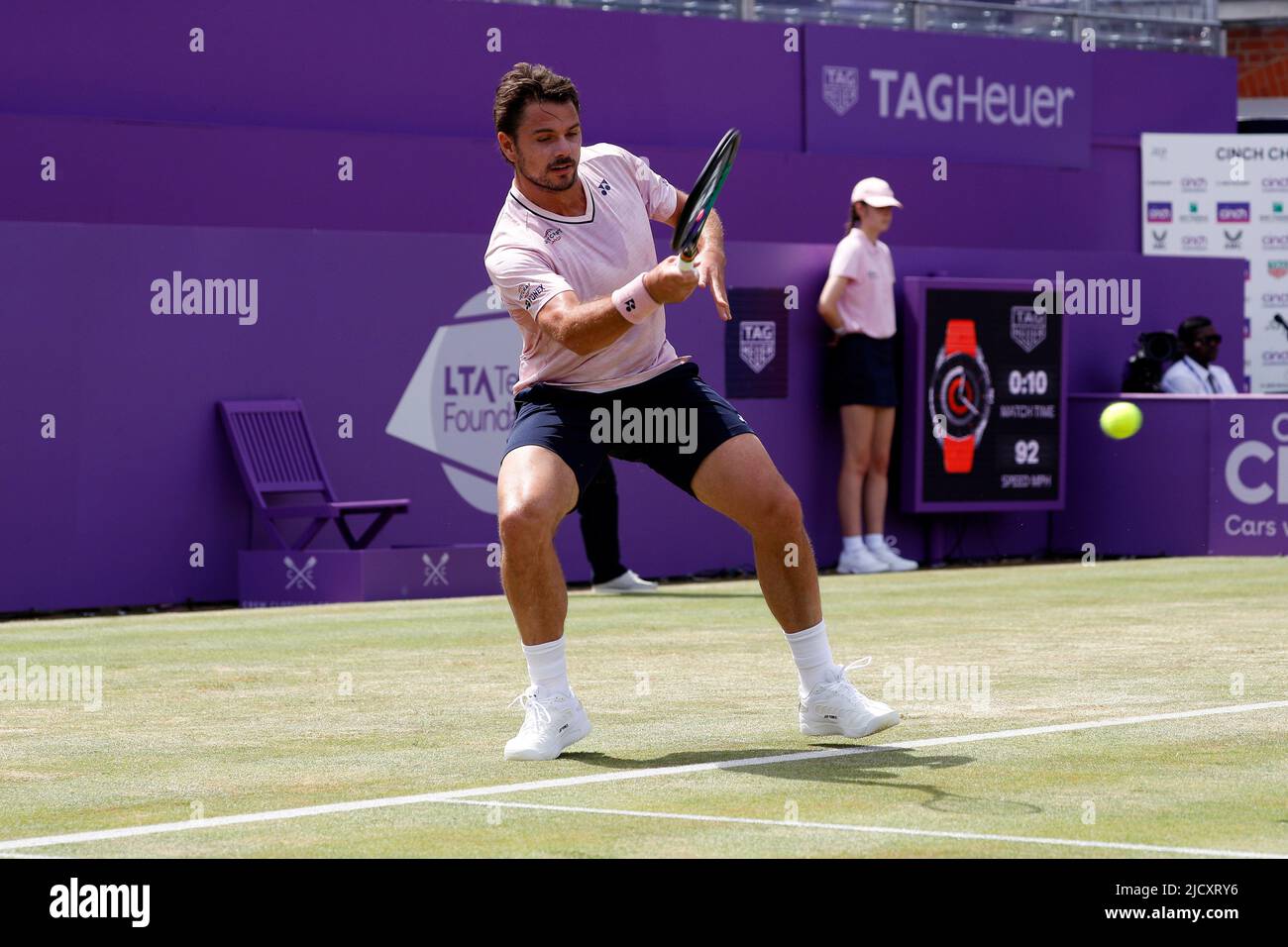 16th June 2022; Queens Club, West Kensington, London, England; Cinch